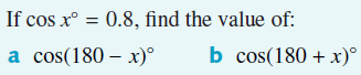 Circle symmetry example questions